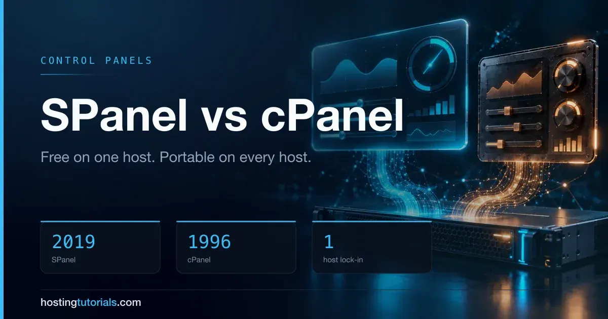 SPanel vs cPanel: The Trade-Off Nobody Mentions